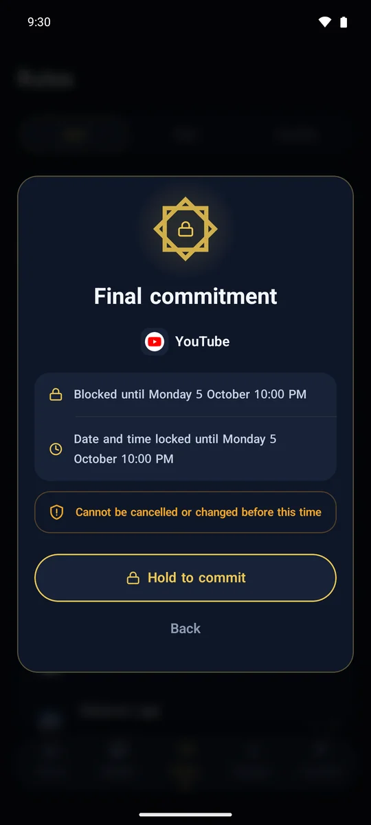 Tabaa Adults: Final commitment