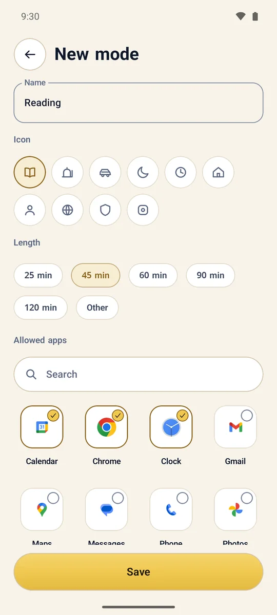 Tabaa Adults: New mode
